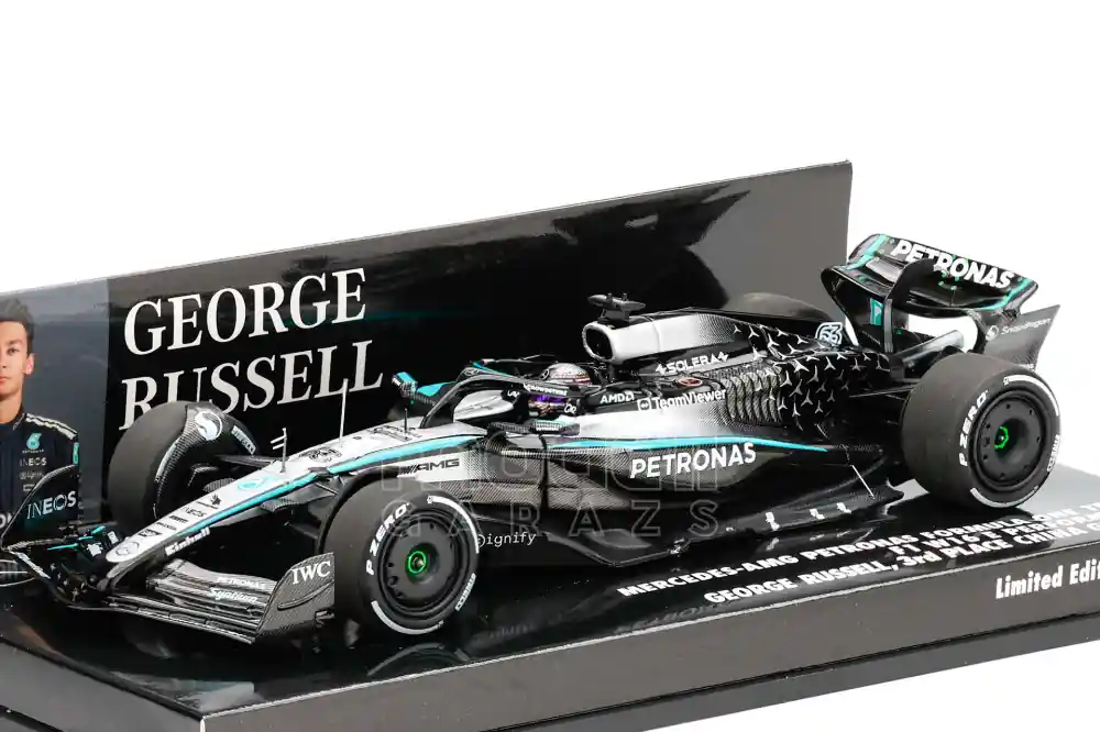 Expressz kézbesítés Mercedes F1 W16 63 Australian GP 2025 G. Russell Limitált