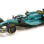 Biztonságos fizetés Aston Martin F1 AMR22 5 Abu Dhabi GP 2022 S. Vettel (Utolsó futam) Limitált