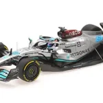 Mercedes F1 W13E 63 Hungarian GP 2022 G. Russel Limitált Expressz szállítás