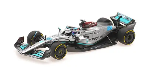 Mercedes F1 W13E 63 Hungarian GP 2022 G. Russel Limitált Expressz szállítás