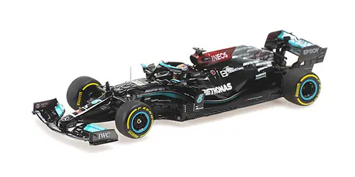 Mercedes F1 W12 44 Qatar GP győztes 2021 L. Hamilton Limitált Népszerű