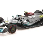 Mercedes F1 W13E 44 Hungarian GP 2022 L. Hamilton Limitált Expressz szállítás