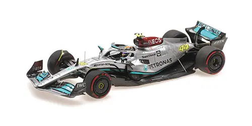 Mercedes F1 W13E 44 Hungarian GP 2022 L. Hamilton Limitált Expressz szállítás