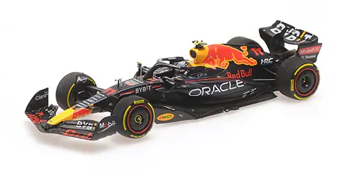 Red Bull F1 RB18 11 Monaco GP győztes 2022 S. Perez Limitált Népszerű