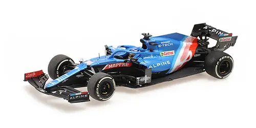 Biztonságos fizetés Renault F1 A521 14 Hungary GP 2021 F. Alonso Limitált