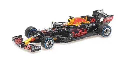 Red Bull F1 RB16B 33 Belgium GP győztes 2021 M. Verstappen Limitált Biztonságos fizetés