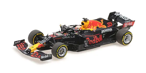 Red Bull F1 RB16B 33 Mexico GP győztes 2021 M. Verstappen Limitált Olcsó