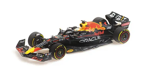 Red Bull F1 RB18 1 Bahrain GP győztes 2022 M. Verstappen Limitált Korlátozott ajánlat