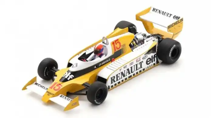 Renault F1 RS11 15 French GP 1979 J-P. Jabouille Bestseller