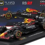 Rendeld meg most Red Bull F1 RB21 22 2025 Y. Tsunoda vitrinnel és pilótával