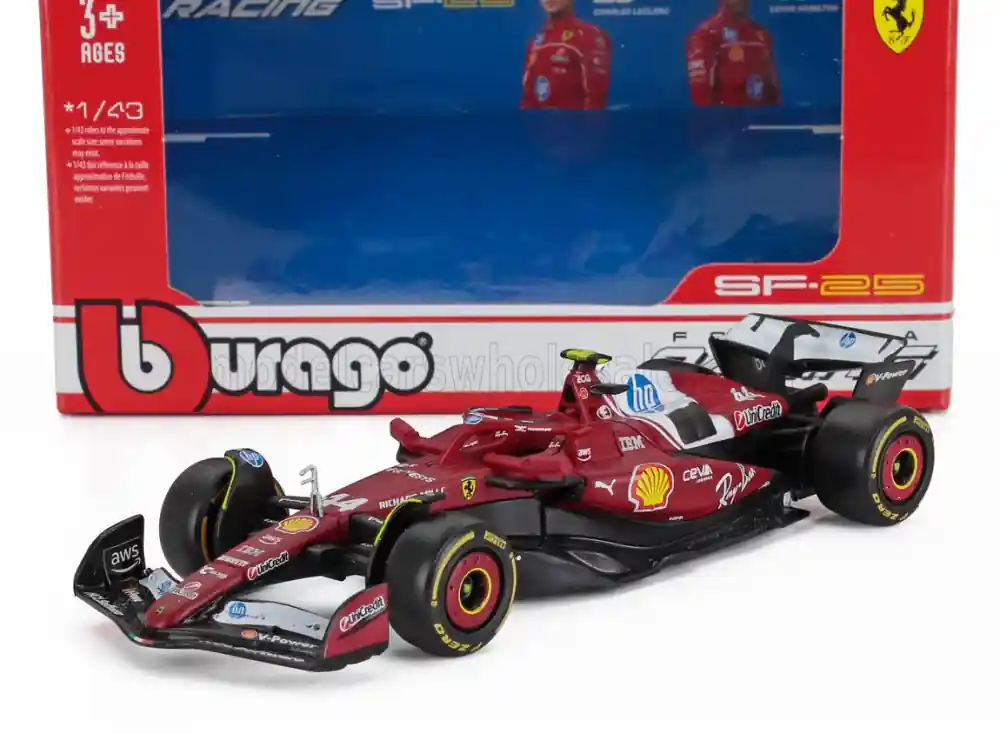 Vedd meg online Ferrari F1 SF-25 44 2025 L. Hamilton