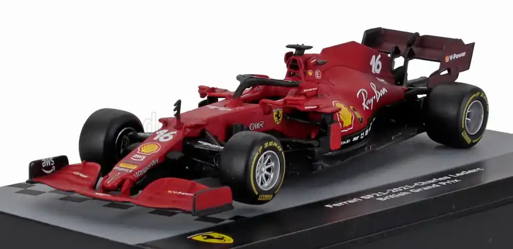 Korlátozott ajánlat Ferrari F1 SF21 16 Silverstone GP 2021 C. Leclerc