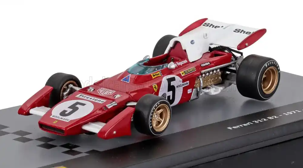 Ferrari F1 312B2 5 1971 C. Regazzoni Szuper akció