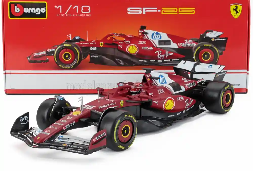 Ferrari F1 SF-25 16 2025 C. Leclerc Korlátozott ajánlat