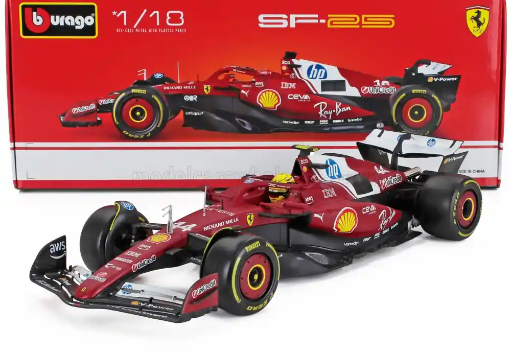 Expressz szállítás Ferrari F1 SF-25 44 2025 L. Hamilton