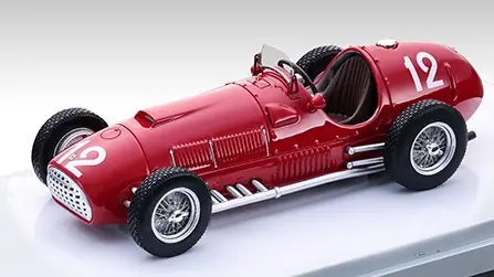 Árcsökkenés Ferrari F1 375 n.12 British GP győztes 1951 F. Gonzales