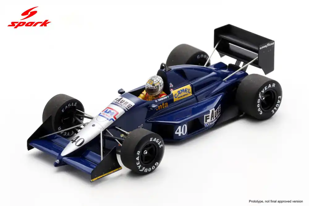 Rendeld meg most AGS F1 JH24 40 Gr. Britain GP 1989 G. Tarquini
