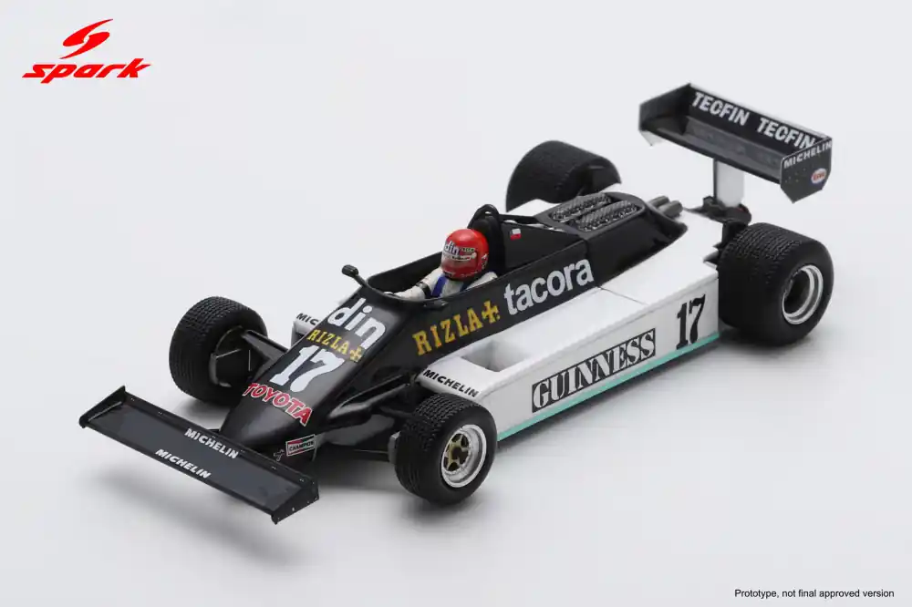 Alacsony ár March F1 811 17 San Marino GP 1981 E. Salazar