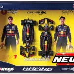 Akció Red Bull F1 RB20 2 modelles szett 2024 1 M. Verstappen + 11 S. Perez