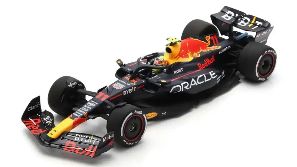 Red Bull F1 RB19 11 Azerbaijan GP győztes 2023 S. Perez Gyors kiszállítás
