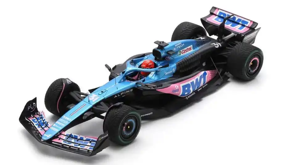 Alpine F1 A523 31 Monaco GP 2023 E. Ocon Azonnali szállítás