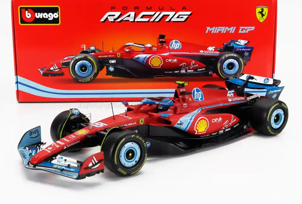 Ferrari F1 SF-24 n.55 Miami GP 2024 C. Sainz Újdonság