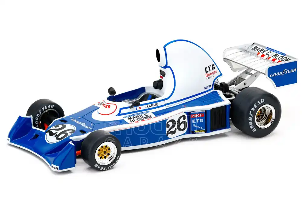 Kihagyhatatlan ajánlat Ligier F1 JS5 n.26 1976 J. Laffite + vitrin
