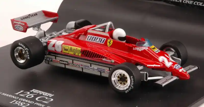 Ajánlat Ferrari F1 126C 2 n.28 Imola GP 1982 D. Pironi