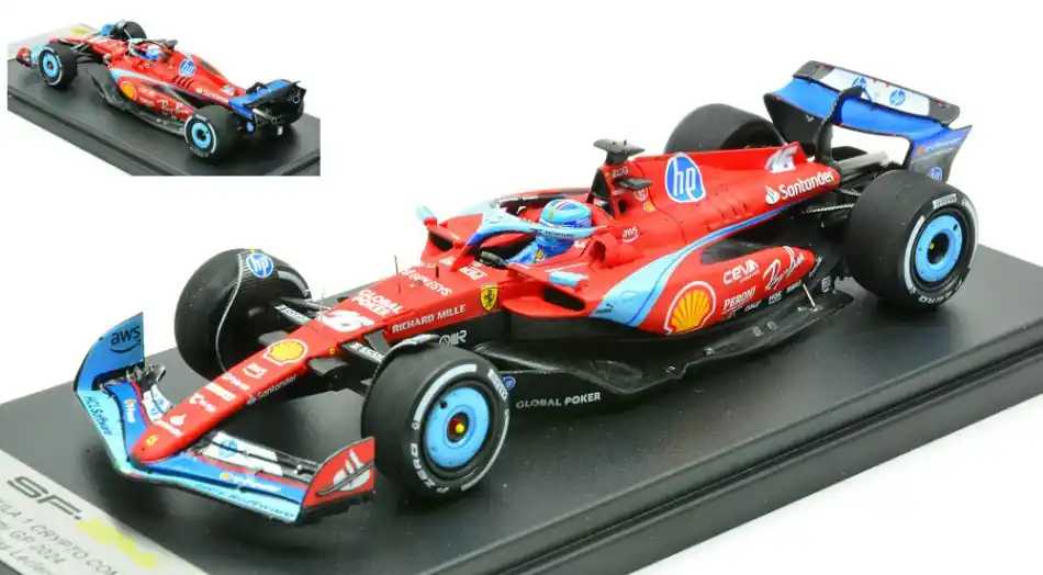 Ferrari F1 SF-24 n.16 Miami GP 2024 C. Leclerc Akció
