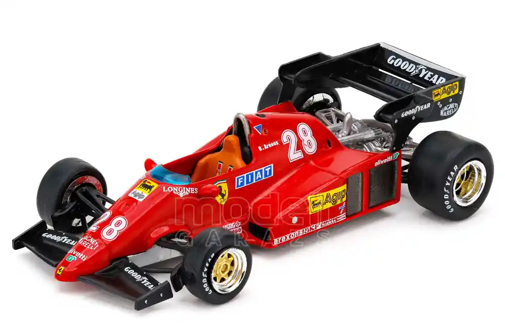 Ferrari F1 126C3 n.28 1983 R. Arnoux Szezonális akció