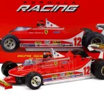 Árengedmény Ferrari F1 312T4 n.12 South Africa GP 1979 G. Villeneuve pilótával