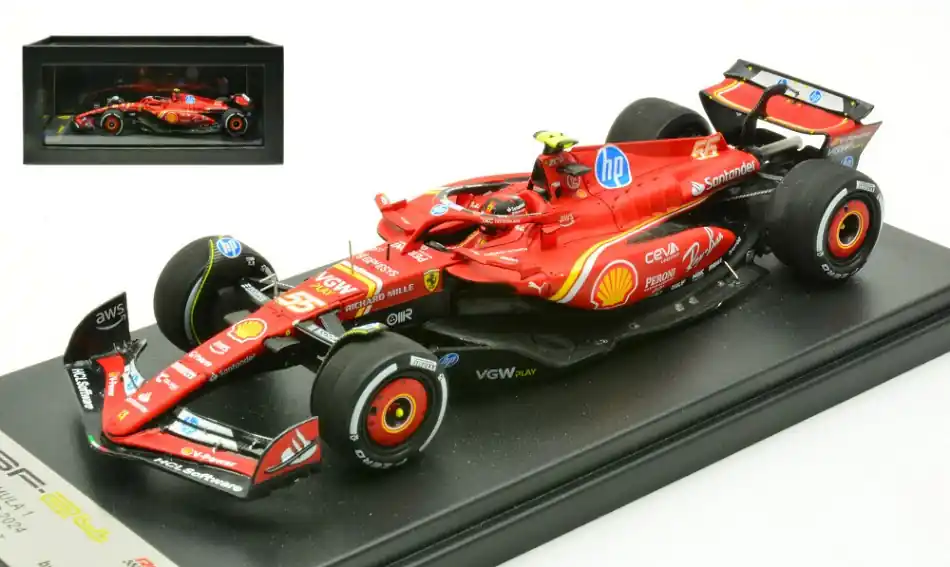 Ferrari F1 SF-24 n.55 Monaco GP 2024 C. Sainz Végkiárusítás