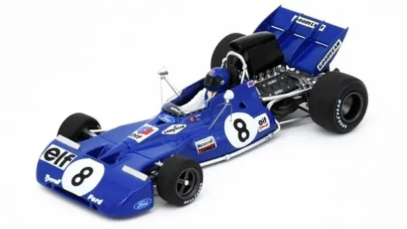 Tyrrell F1 004 n.8 French GP 1972 P. Depailler Végkiárusítás