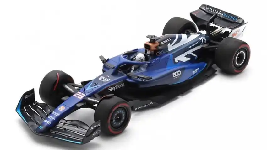 Végkiárusítás Williams F1 FW45 n.23 British GP 2023 A. Albon