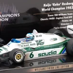 Gyors kiszállítás Williams F1 FW08 n.6 1982 K. Rosberg (koszolt verzió)