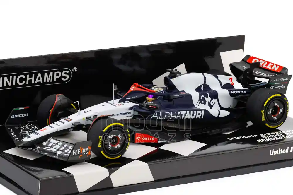 Alpha Tauri F1 AT04 n.3 Hungarian GP 2023 D. Ricciardo Limitált Alacsony ár