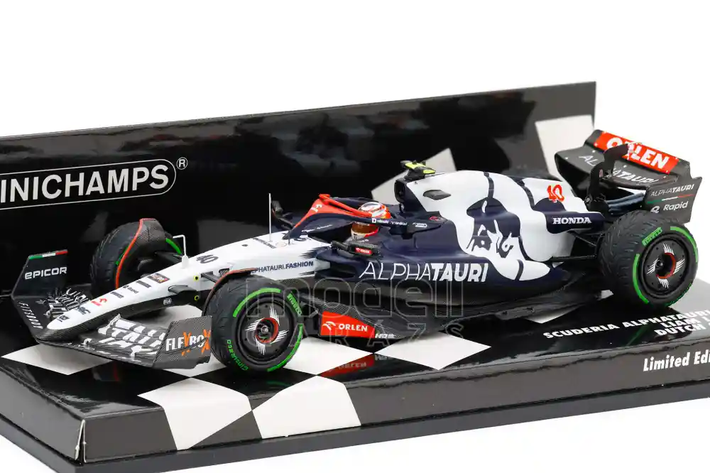 Alpha Tauri F1 AT04 n.40 Dutch GP 2023 L. Lawson Limitált Rendeld meg most
