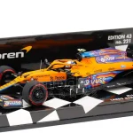 Prémium McLaren F1 MCL35L n.4 Abu Dhabi GP 2021 L. Norris Limitált