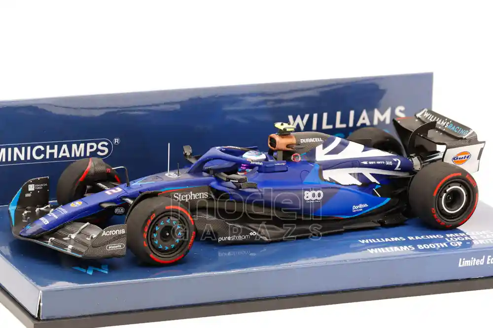 Williams F1 FW45 n.2 British GP 2023 L. Sargeant Limitált Különleges ajánlat