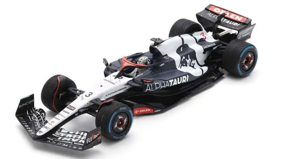 Alpha Tauri F1 AT04 n.3 Belgian GP 2023 D. Ricciardo Akció