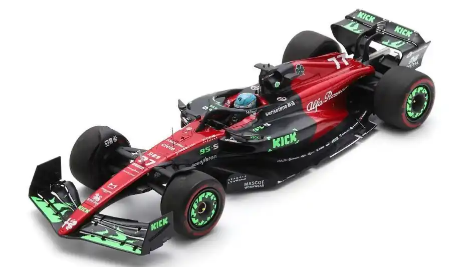 Gyors kiszállítás Alfa Romeo F1 C43 n.77 Belgian GP 2023 V. Bottas