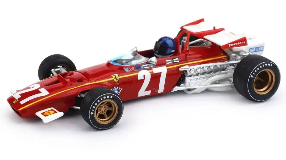 Ferrari F1 312B n.27 Belgium GP 1970 J. Ickx pilótával Gyors kiszállítás