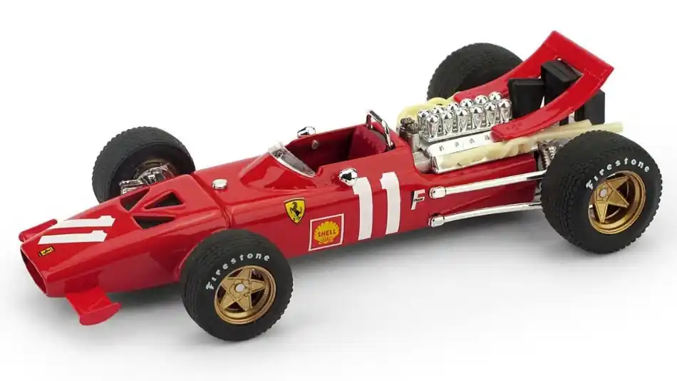 Ferrari F1 312 n.11 Monaco GP 1969 C. Amon Expressz szállítás