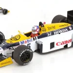 Williams F1 FW11 n.5 Great Britain GP 1986 N. Mansell Árcsökkenés