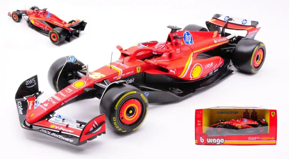 Csak ma Ferrari F1 SF-24 n.16 2024 C. Leclerc