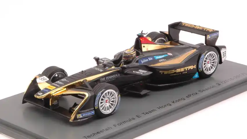 Techeetah Formula E n.33 Hong Kong ePrix 2016-2017 M.Q. Hua Vedd meg most