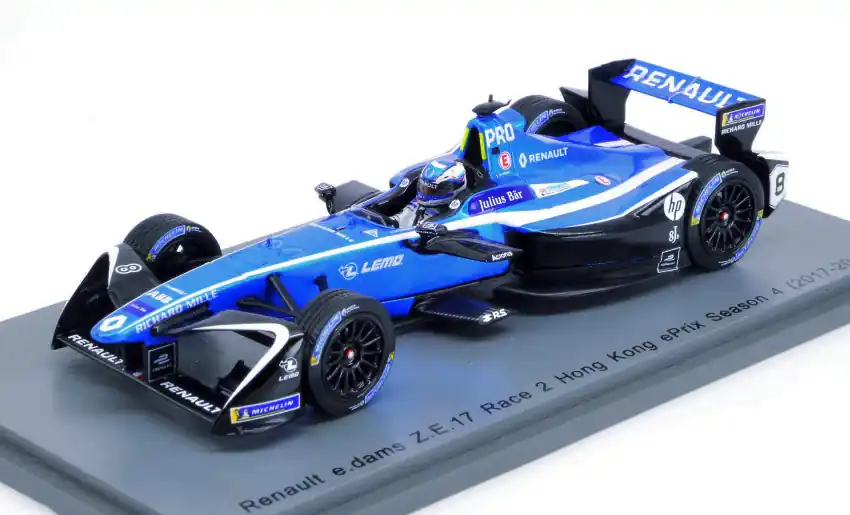 Akció Renault e.dams Z.E. 17 Formula E n.8 Hong Kong ePrix 2017-2018 N. Prost 1 43