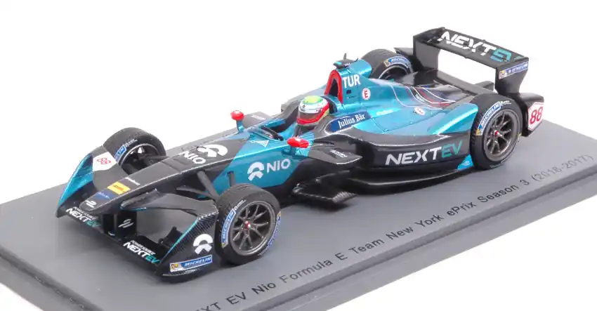 Next EV Nio Formula-E n.88 New York ePrix 2016-2017 O. Turvey Gyors kiszállítás