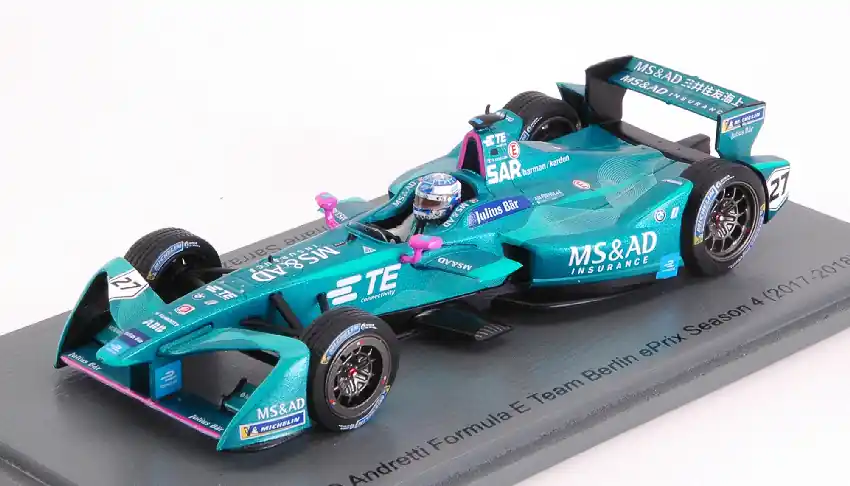 MSAD Andretti Formula-E n.27 Berlin ePrix 2017-2018 S. Sarrazin Szezonális akció