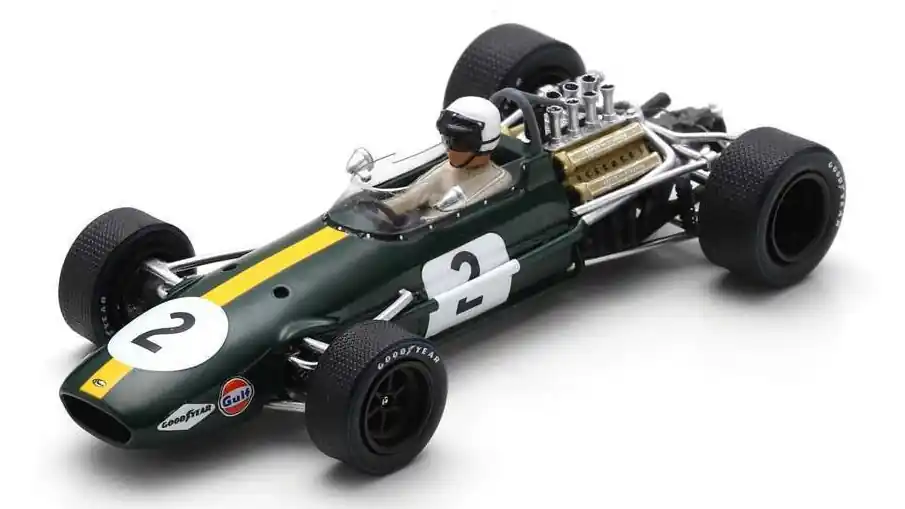 Brabham F1 BT26 n.2 Monaco GP 1968 J. Brabham Rendeld meg most